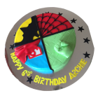 Superhero Fondant Cake